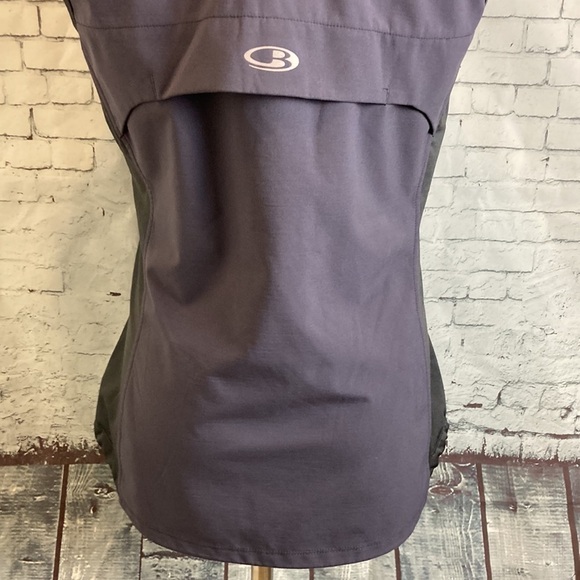 Icebreaker Merino GT Softshell Vest Sz M Full Zip Pockets Gorpcore Scandi Girl - Picture 7 of 16